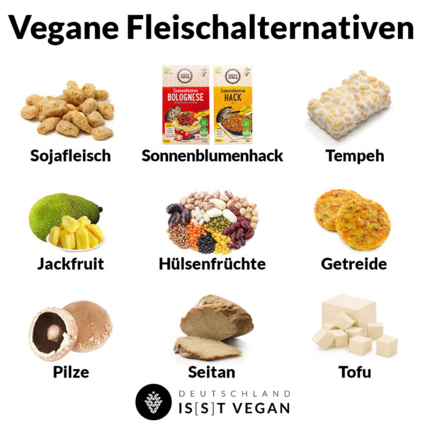 Veganer Fleischersatz Im Überblick Deutschland Isst Vegan